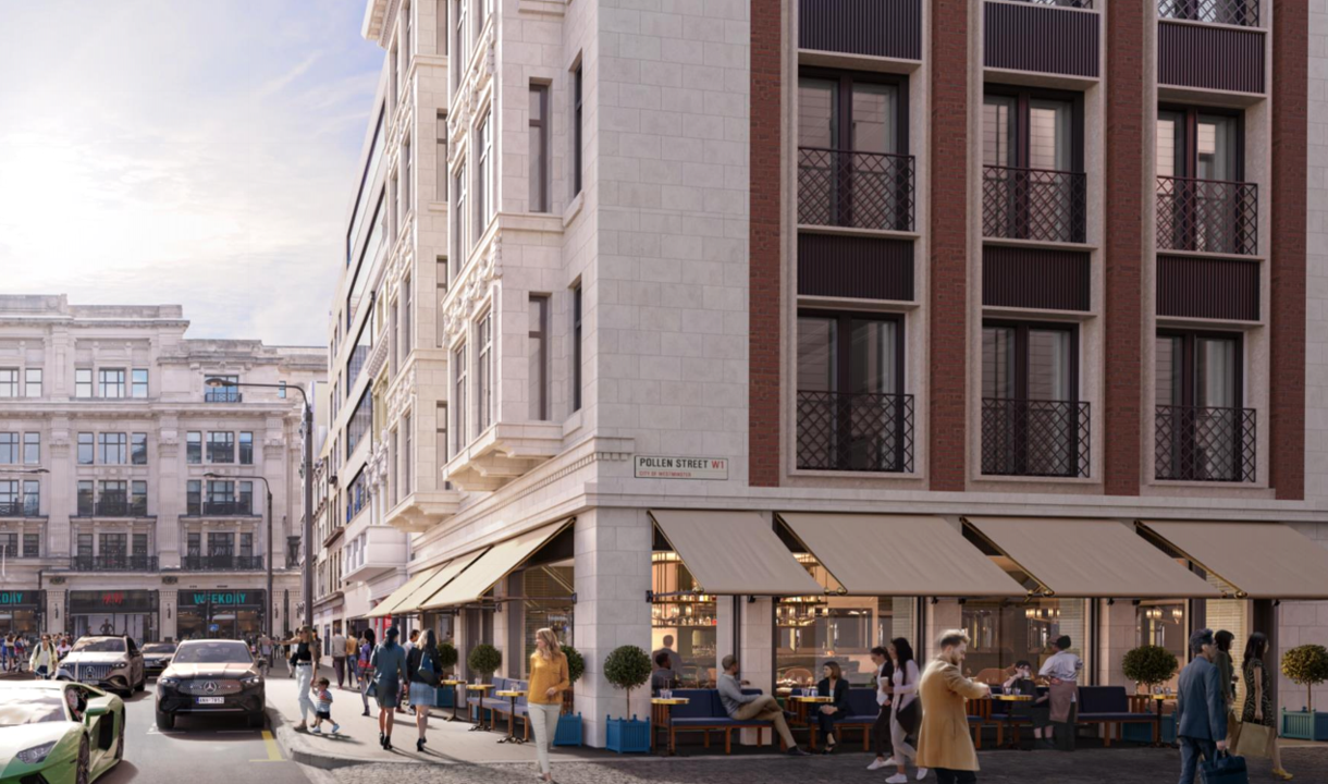 Architectural view of Hanover Place