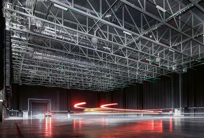 Film studio sound stage