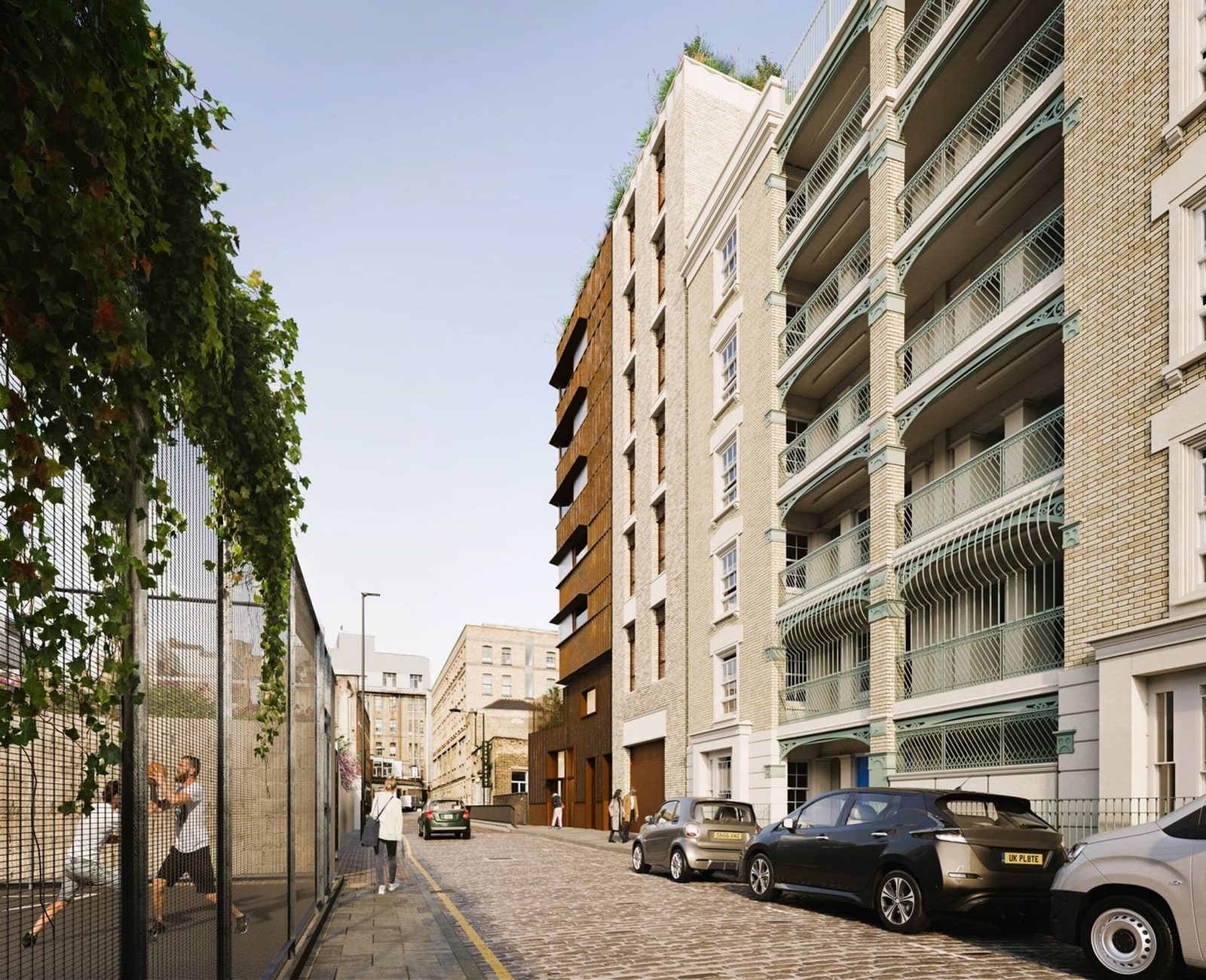 Proposed Britannia Street development viewed along Wicklow Street