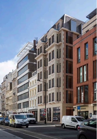 Hanover Street stone facade