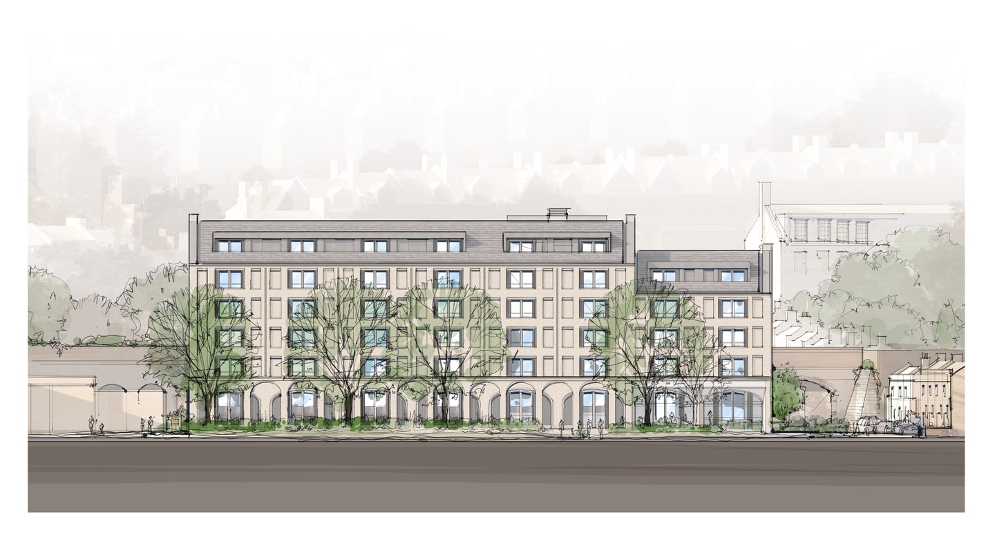 New Bath Hotel project view