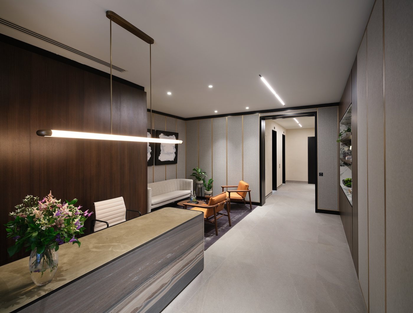 Open-plan office at 7 Pollen Street