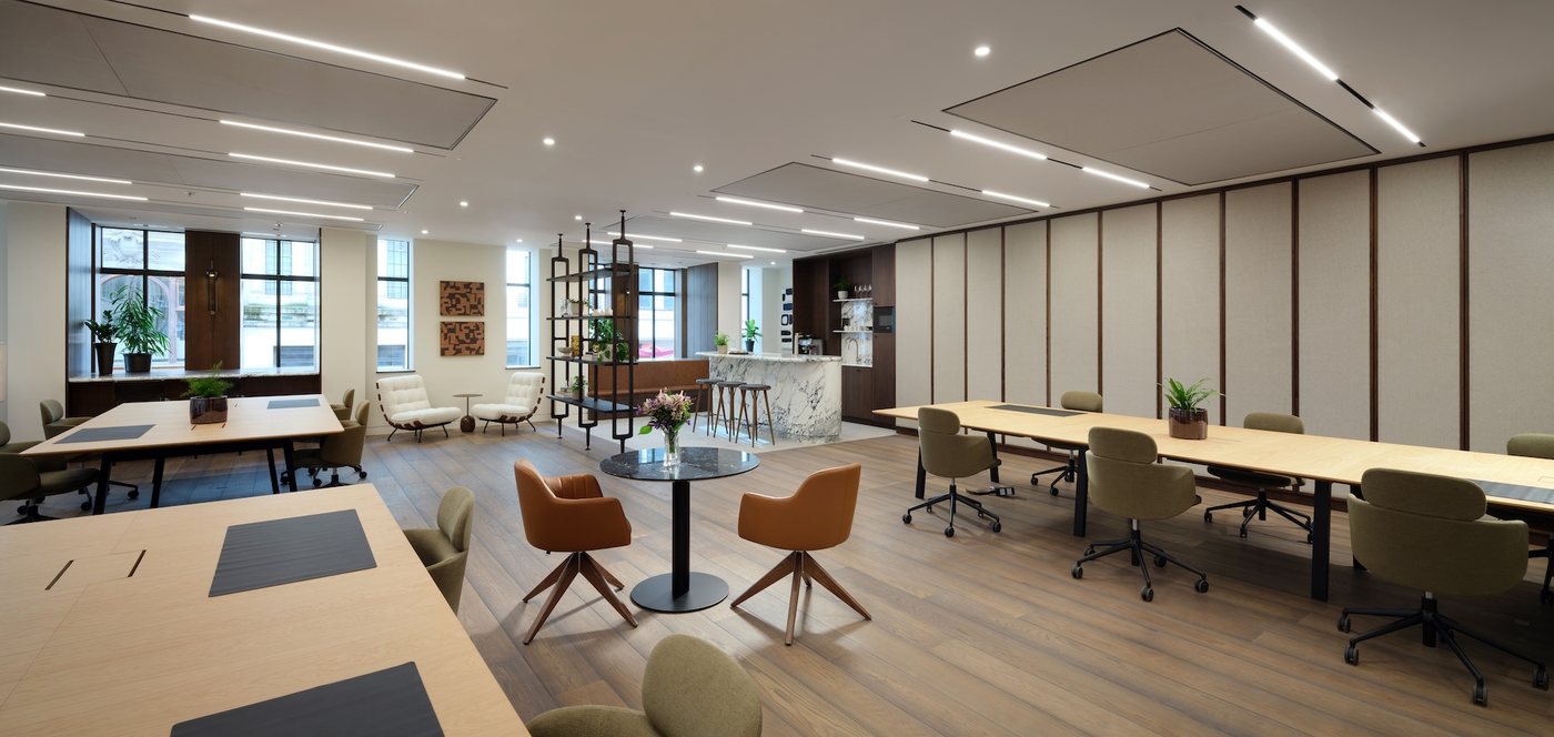 Office fit-out at 7 Pollen Street