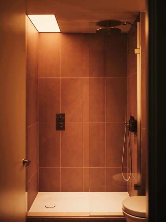 Guest bathroom at The Resident Hotel Soho