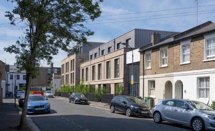 Architectural visualisation of the proposed Springvale Terrace development in Brook Green